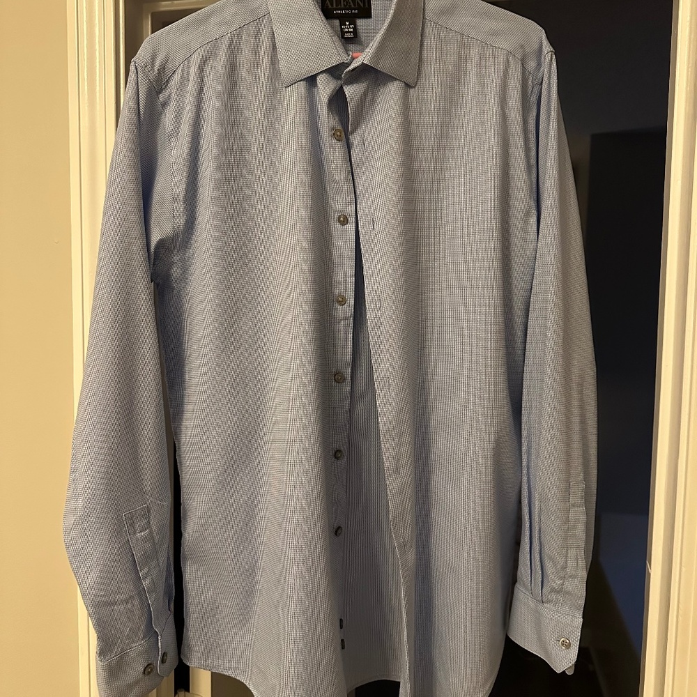 Alfani Athletic Fit Button Down